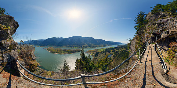 Beacon Rock State Park, State of Washington, USA