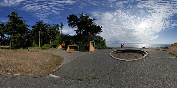 Fort Ebey Historical  State Park, Washington State, USA