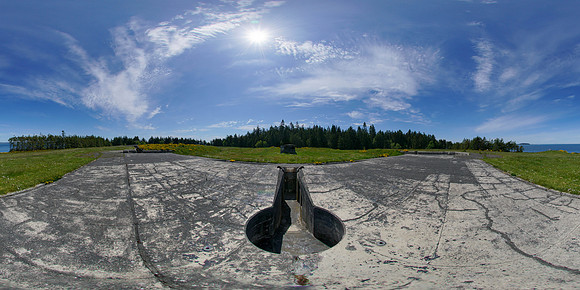 Fort Flagler Historical  State Park, Washington State, USA