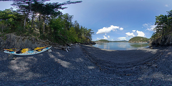 James Island Marine State Park, Washington State, USA