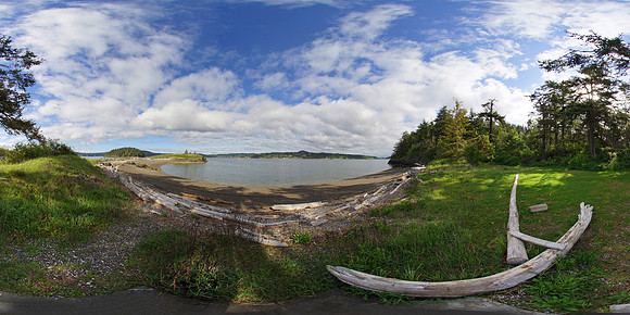 Kukutali Preserve State Park Heritage Site, Washington State, USA