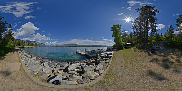Lake Chelan State Park, Washington State, USA