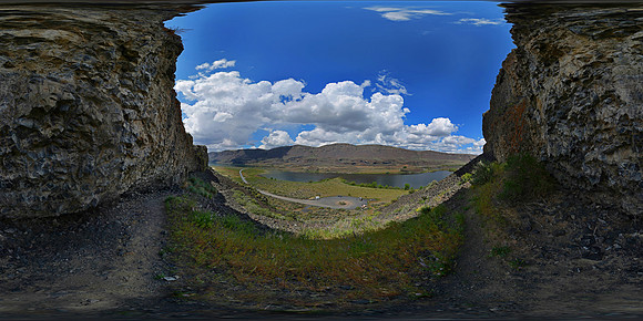 Lake Lenore Caves State Park, Washington State, USA