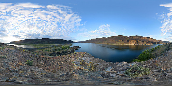 Lake Lenore State Park, Washington State, USA